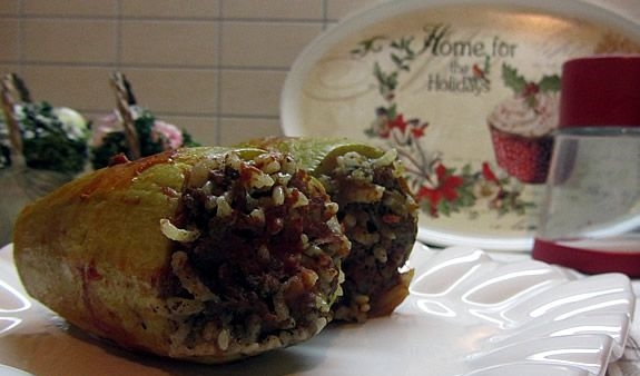 Tavuk Ciğerli Kabak Dolması Tarifi