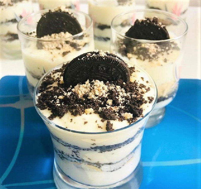 Oreolu Cheesecake Puding Tarifi