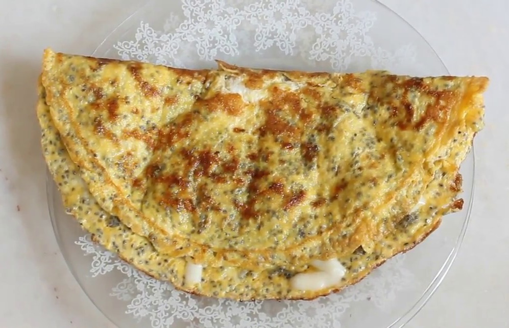 Chia Tohumlu Omlet Tarifi