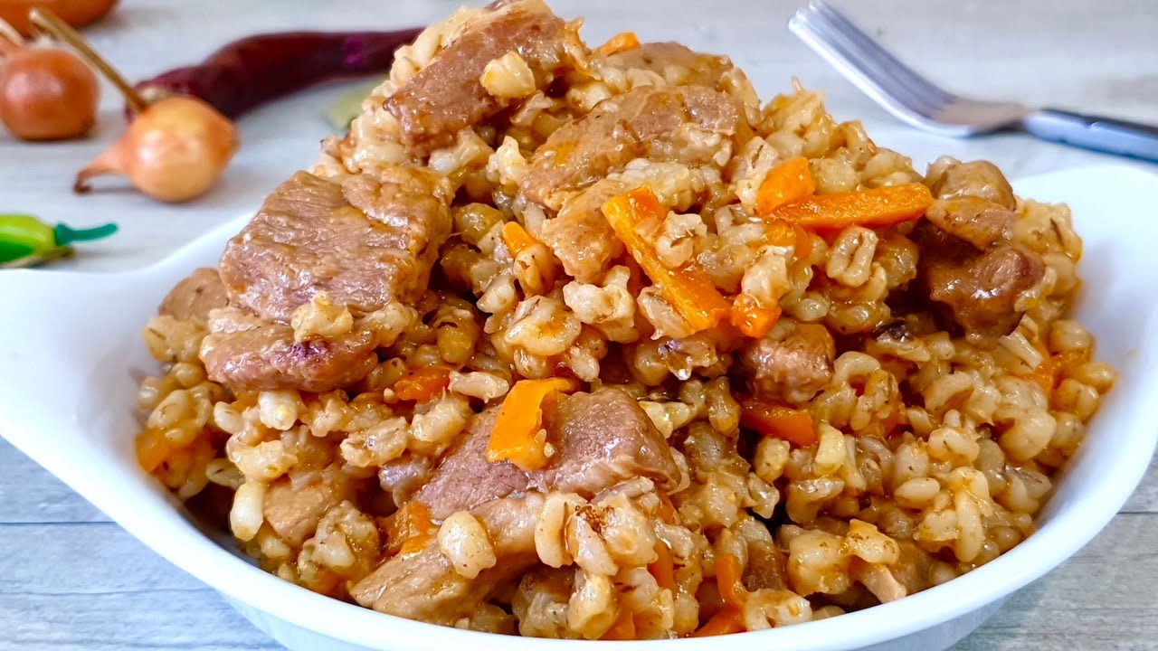 Köy Usulü Etli Bulgur Pilavı