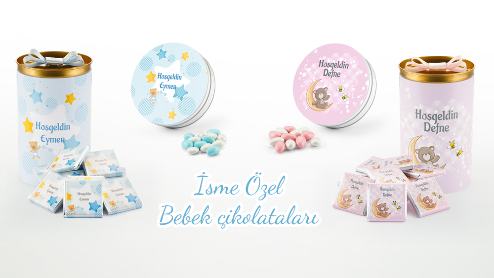 Melodi’nin Birbirinden Lezzetli Bebek Çikolataları İle Misafirlerinize Tatlı Bir Sürpriz Yapın