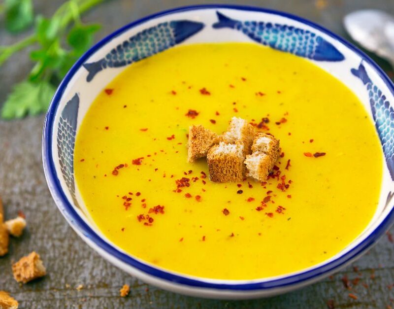 Zerdeçallı Mercimek Çorbası